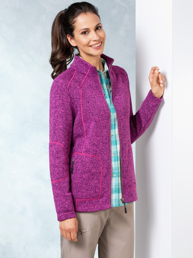 Klepper Strickfleecejacke Klepper Strickfleecejacke