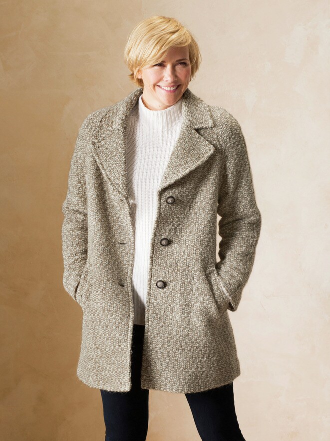 Mohairjacke Kuschelwolle Mohairjacke Kuschelwolle