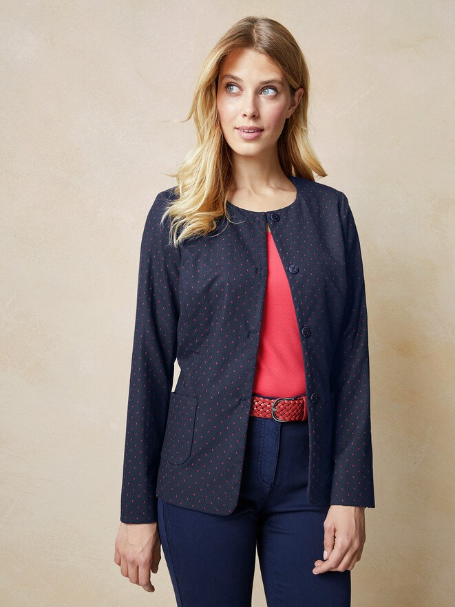 Tupfenblazer French Chic Tupfenblazer French Chic