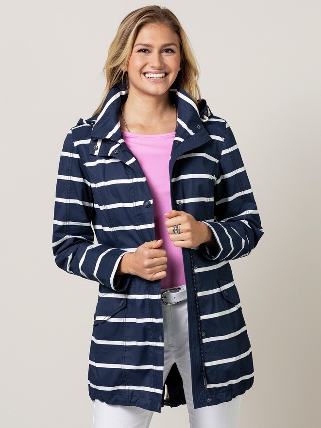 Wetterjacke Blockstreifen Wetterjacke Blockstreifen