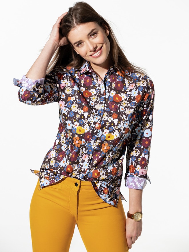 Premium-Stretch Bluse Premium-Stretch Bluse