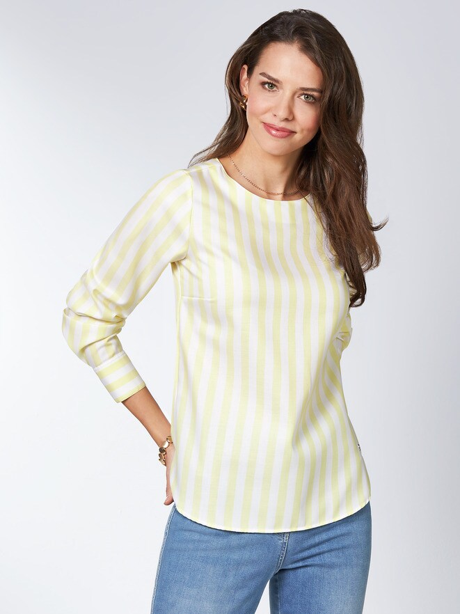 Extraglatt Pima-Cotton Shirtbluse Extraglatt Pima-Cotton Shirtbluse