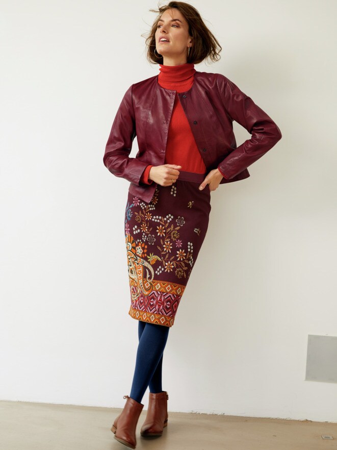 Outfit Lammnappa-Kurzjacke Outfit Lammnappa-Kurzjacke