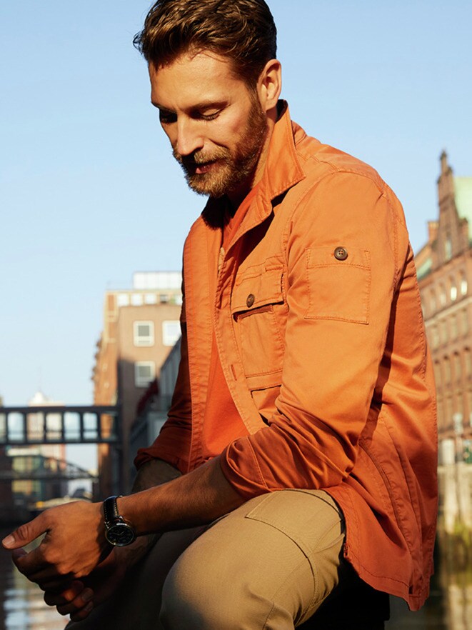 Outfit Hemdjacke Garment Dyed Outfit Hemdjacke Garment Dyed
