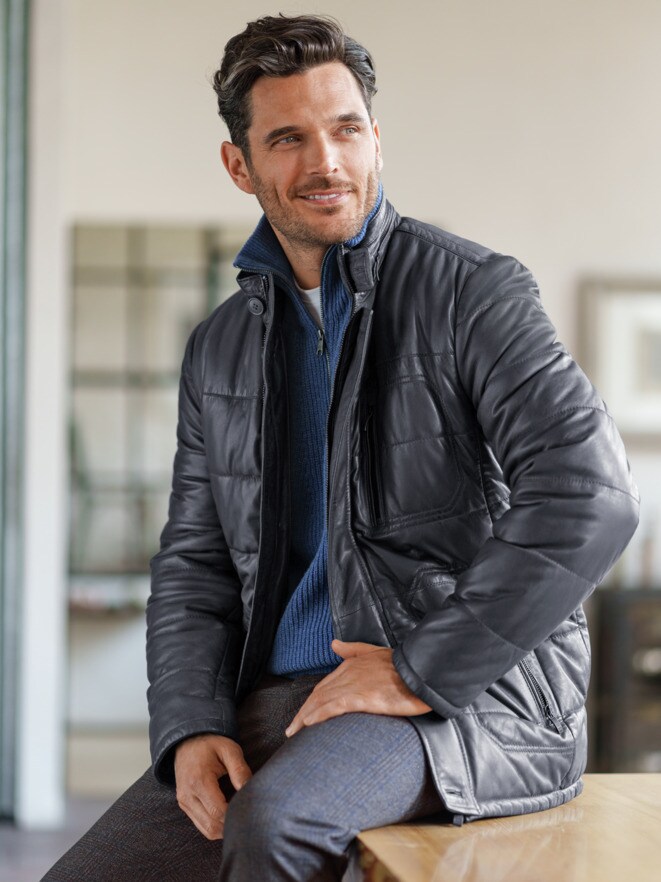 Outfit Steppjacke Lammleder Outfit Steppjacke Lammleder