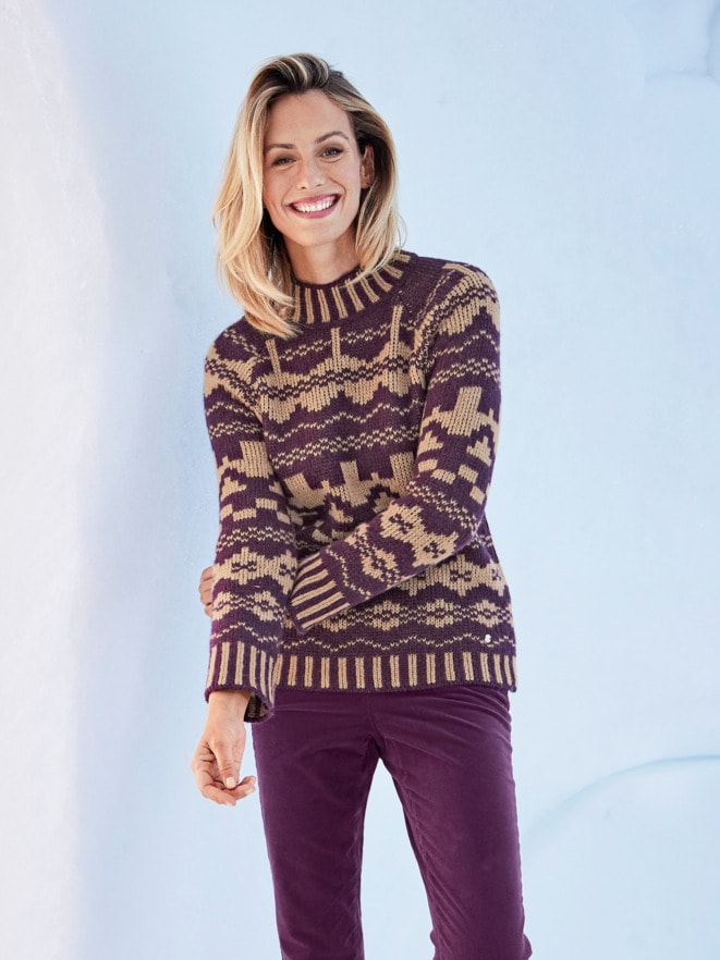 Outfit Kuschel-Pullover Navajo