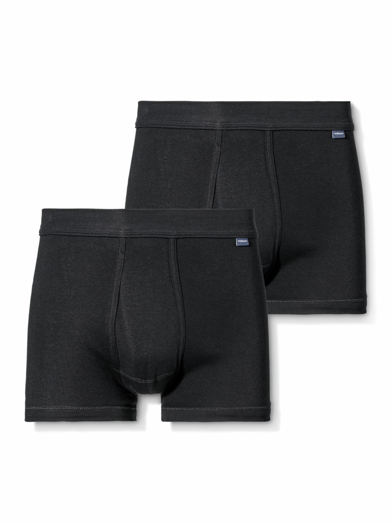 Masterclass-Shorts 2er-Pack Schwarz
