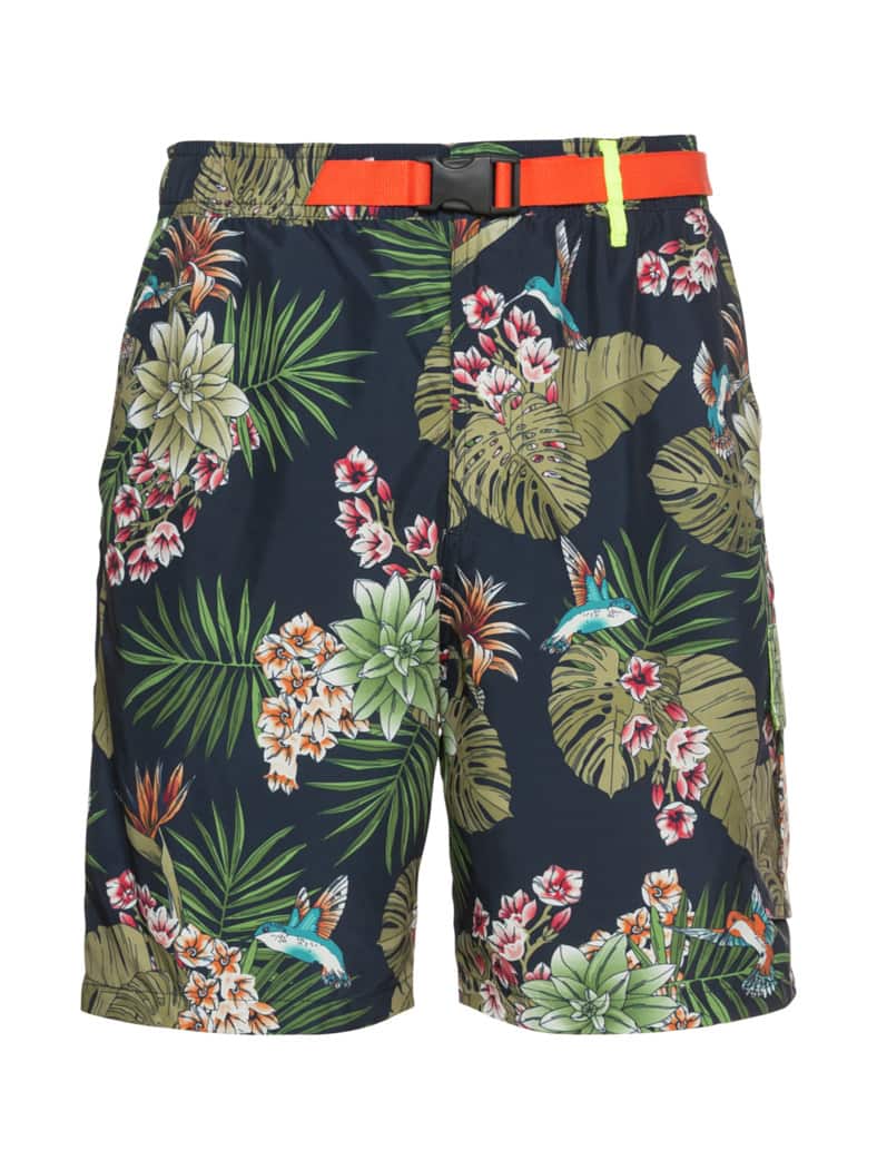 Cargo Strand-Shorts Print