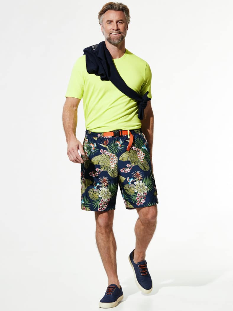 Cargo Strand-Shorts Print