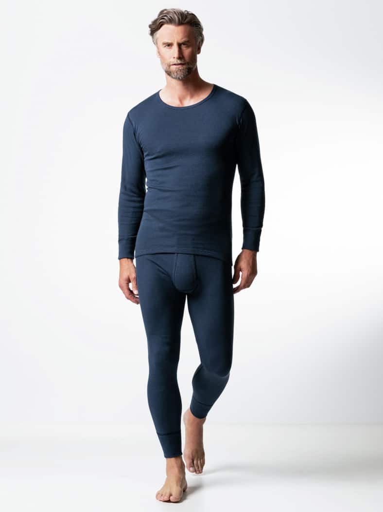 Thermo-Langarmshirt 2er-Pack Mar. gestreift