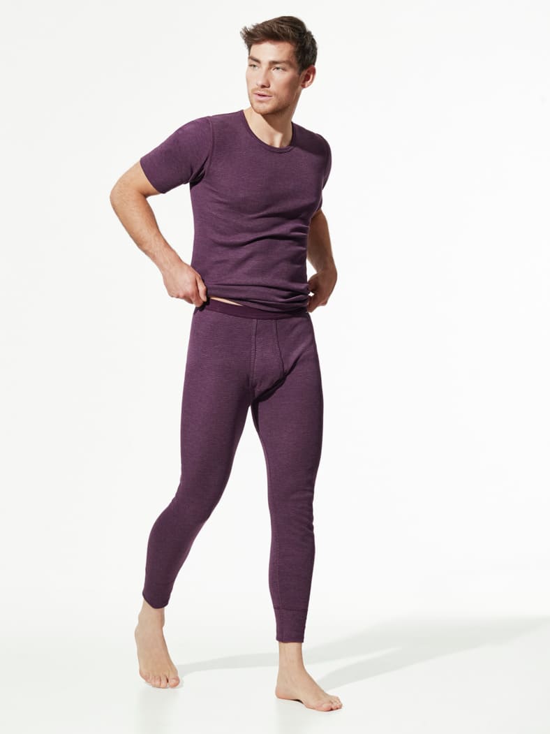 Thermo-Hose lang 2er-Pack bord. gestreift