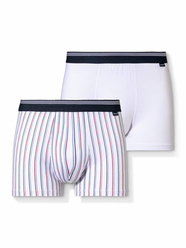 Pants Dessin Duo 2er-Pack Maritim/Weiß