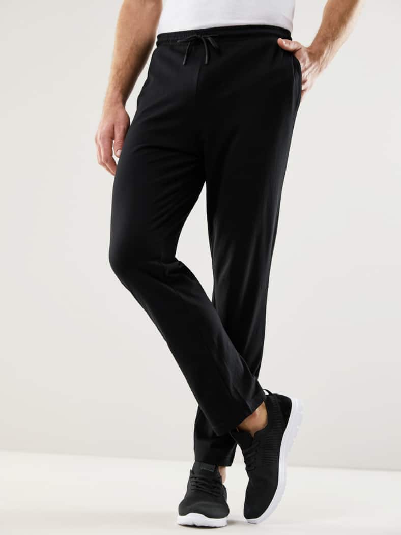 24/7 Hose lang Schwarz