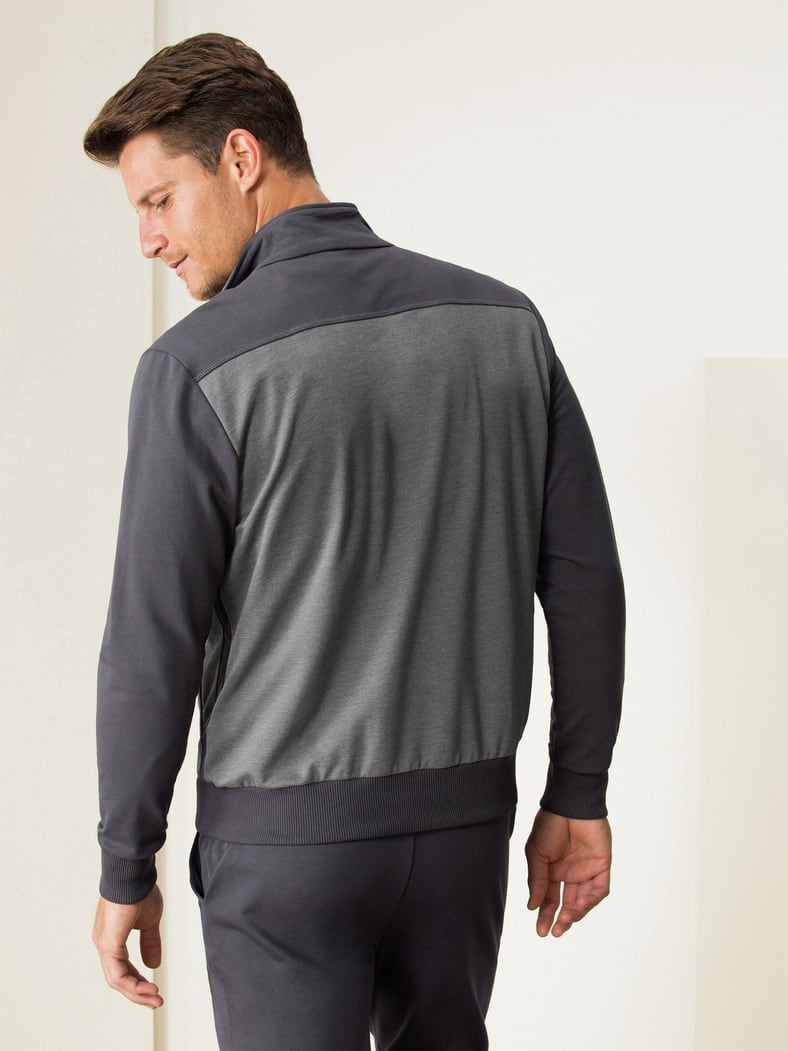 Freizeitjacke Ultraleicht Anthrazit/Grau