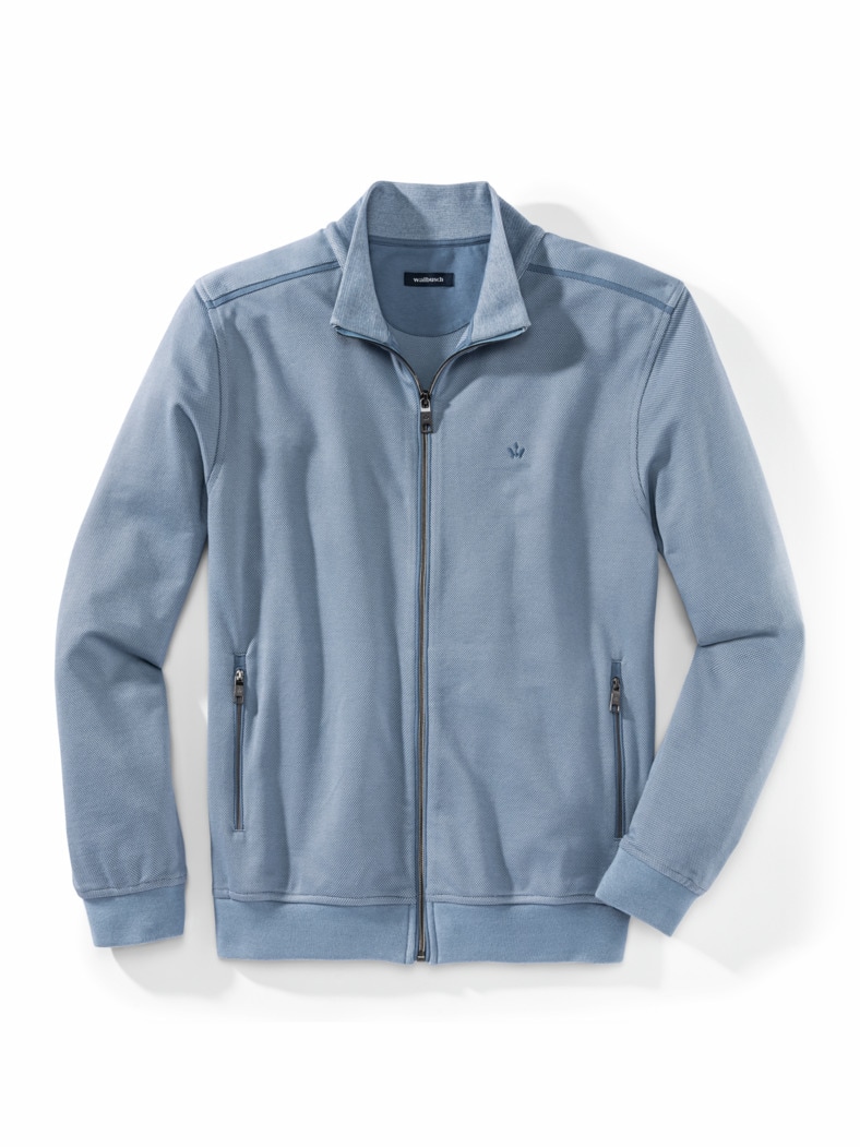Freizeitjacke Easycare Stahlblau