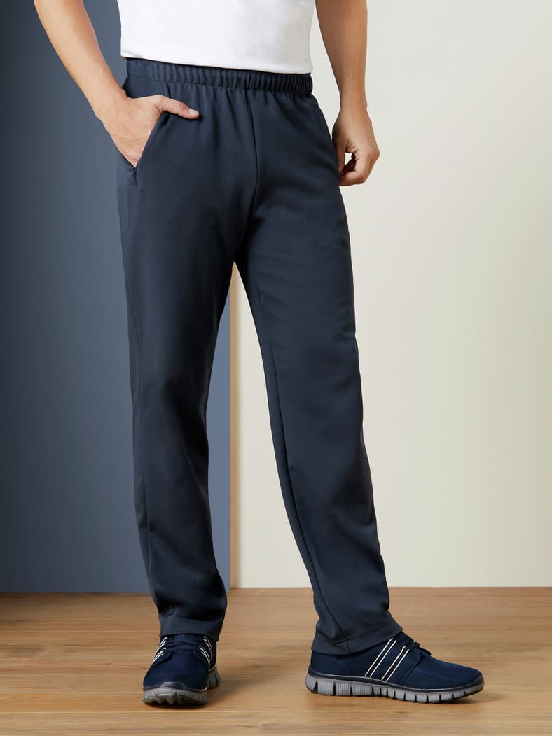 Freizeithose Extraglatt Marine