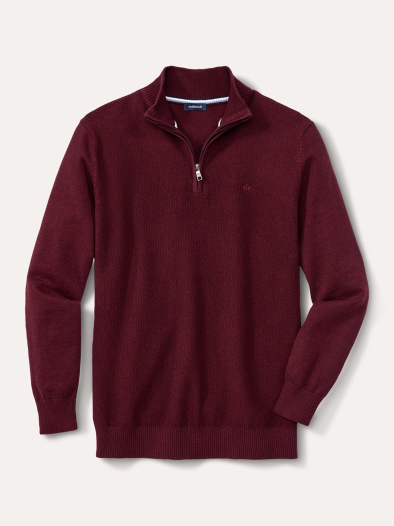 Struktur-Troyer Herbstlaub Bordeaux