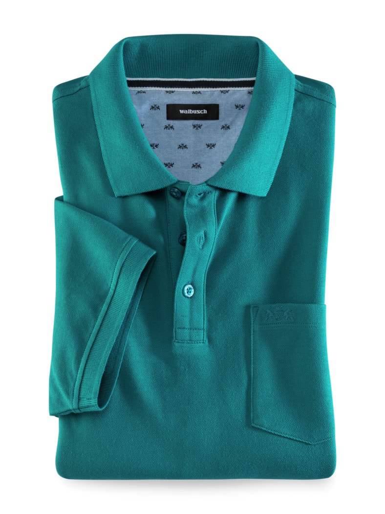 Pique-Polo Pima Cotton Lagune
