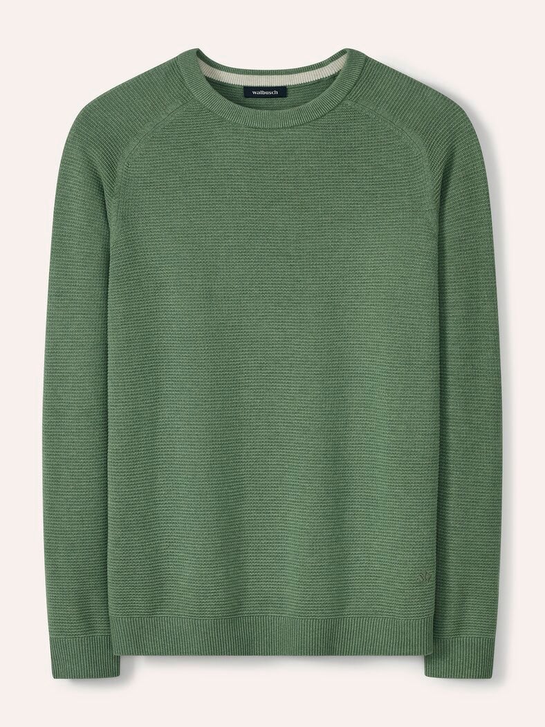 Ottoman Pullover Lindgrün