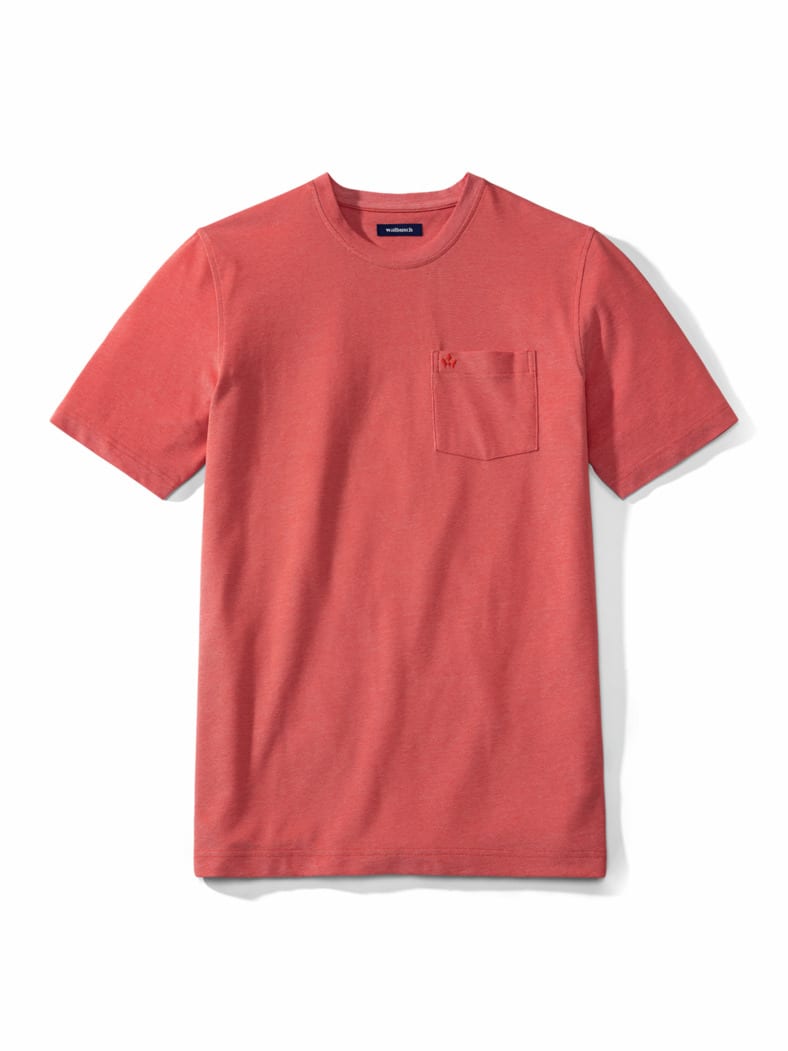 Extraglatt T-Shirt Koralle