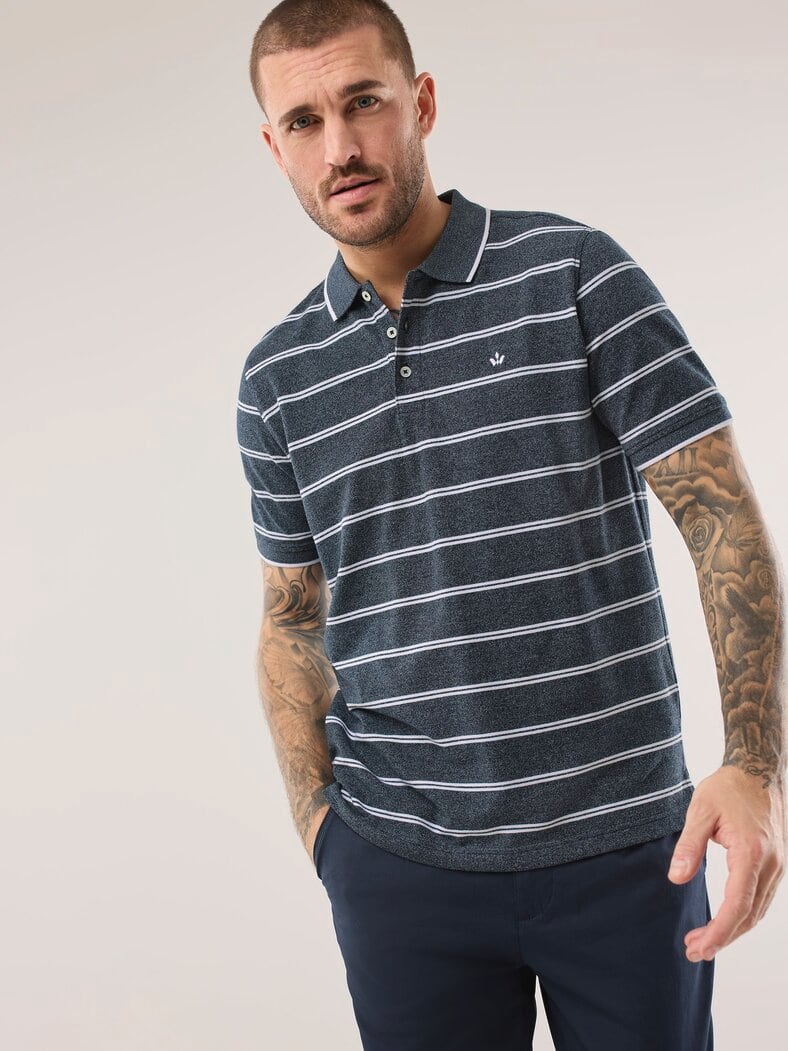 Bi-Colour Polo Marine