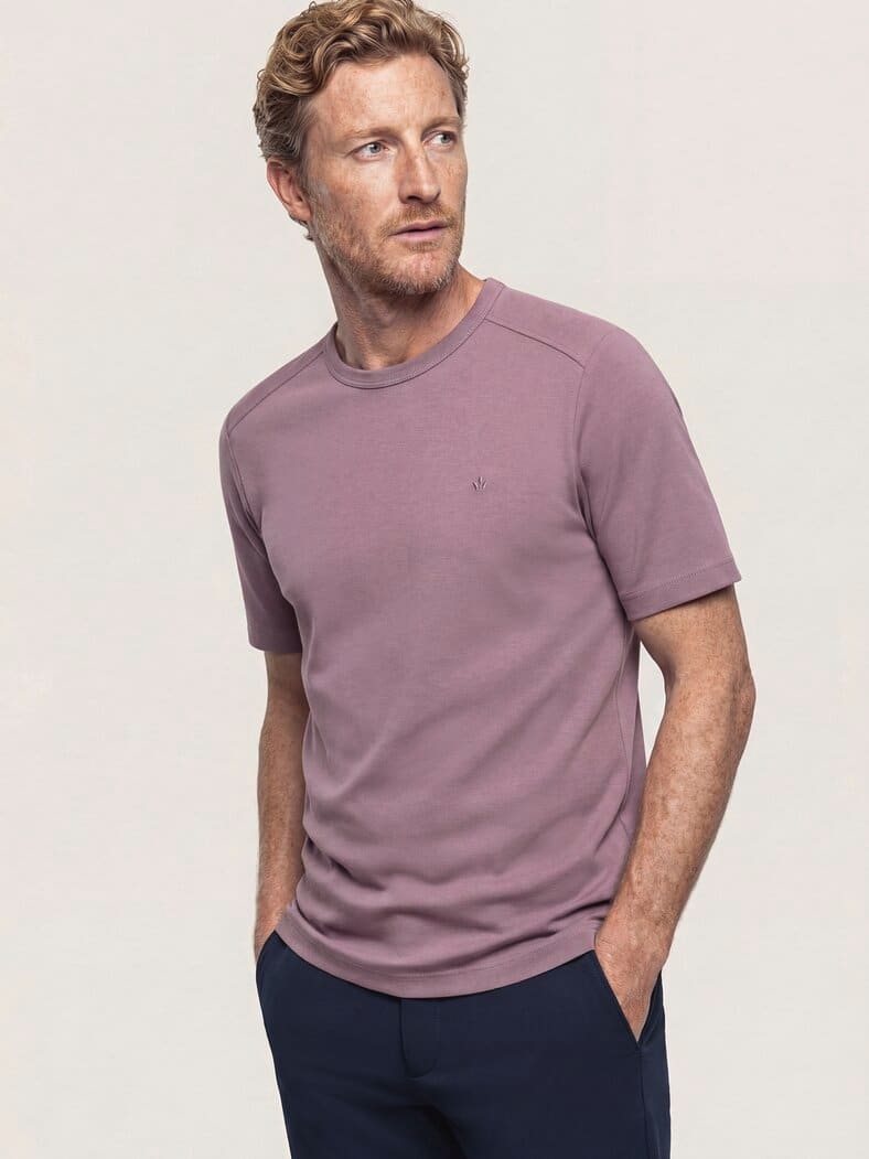 Das zu schade für drunter-Shirt Rosenholz