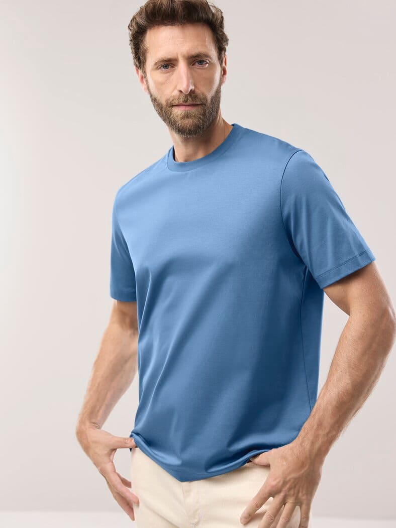 Premium T-Shirt Rauchblau