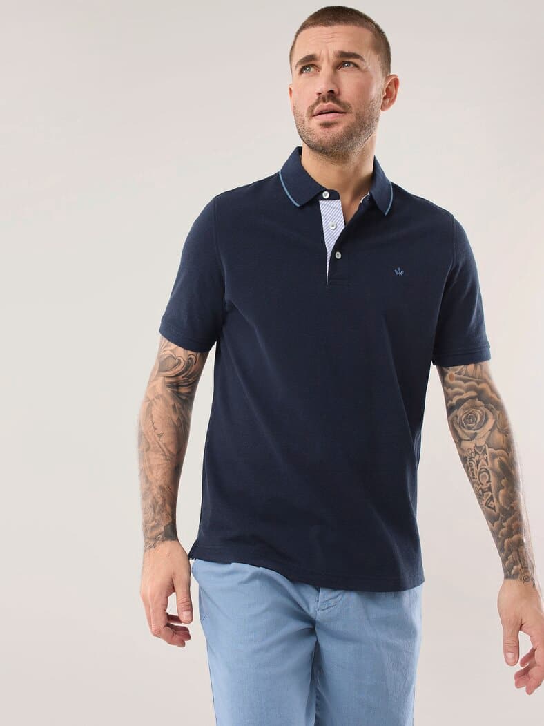 Melange Polo Marine