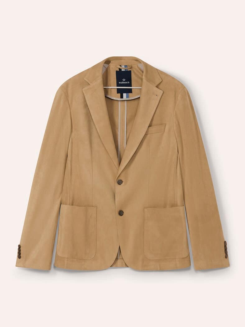 Microvelours Sakko Camel