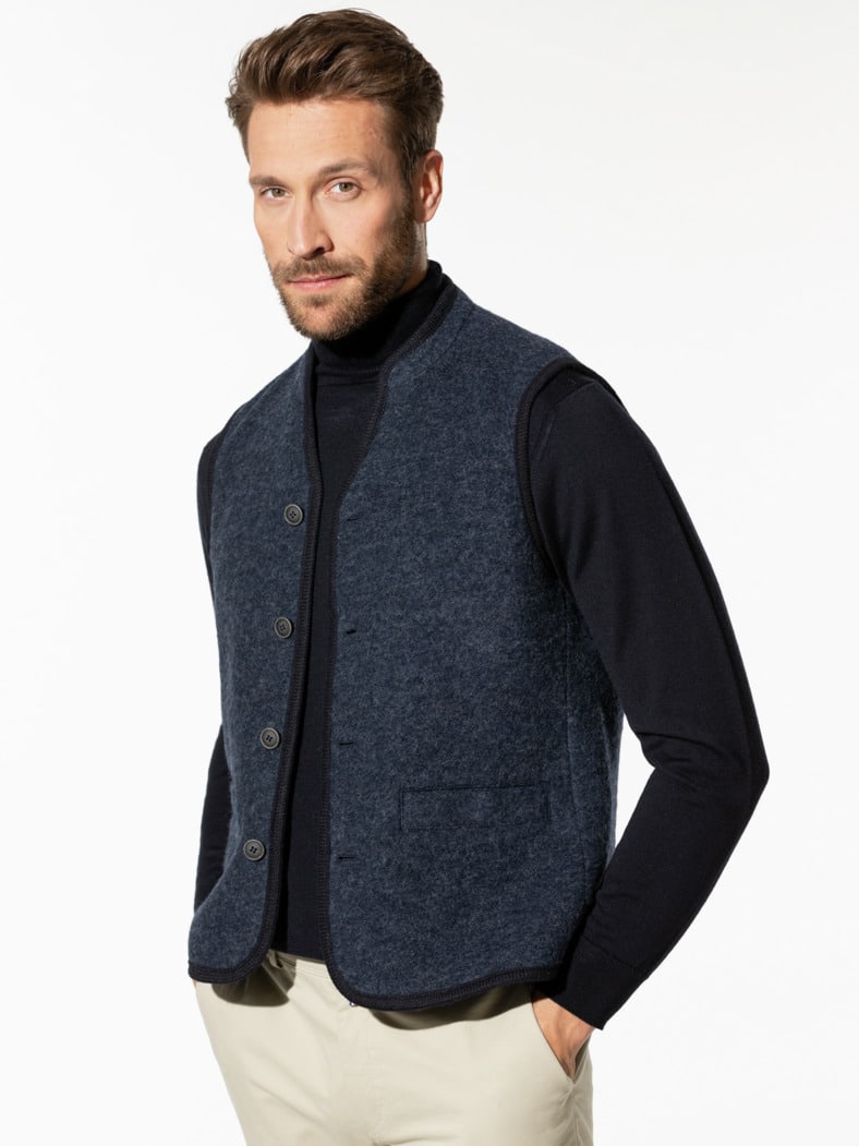 Leichtwalk Sportweste Blau