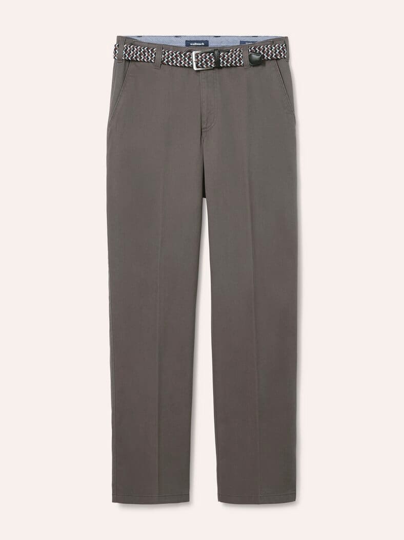 Extraglatt-Stretchbund-Chino Braun