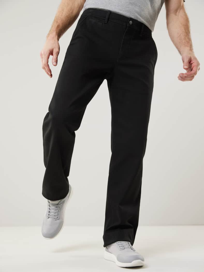 Husky-Jeans Chino Black