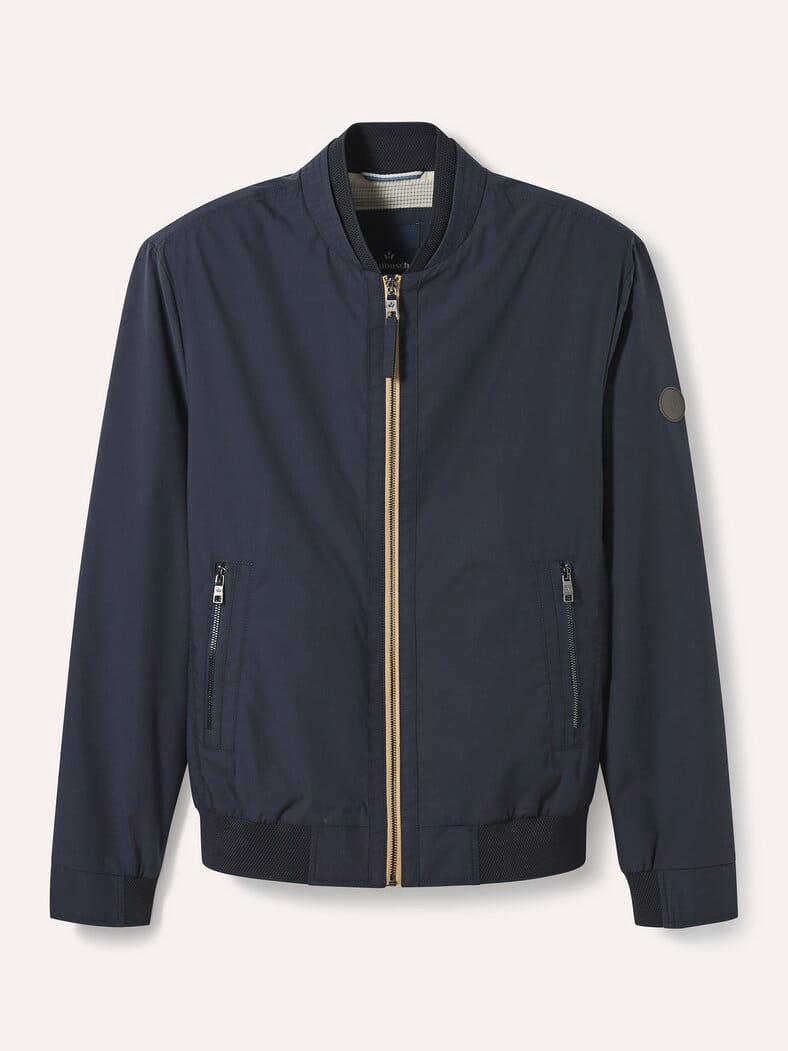 Baumwoll Leichtblouson Marine