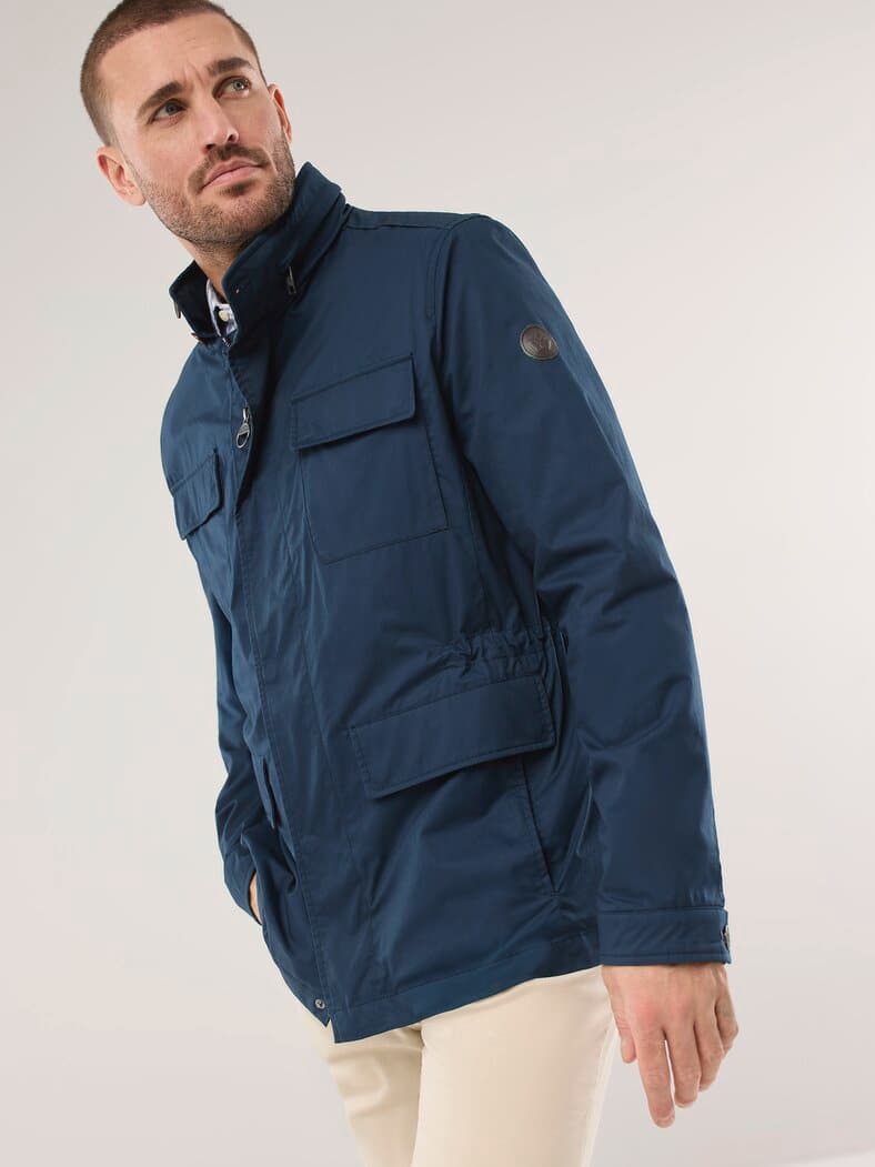 Multitaschen Jacke Marine