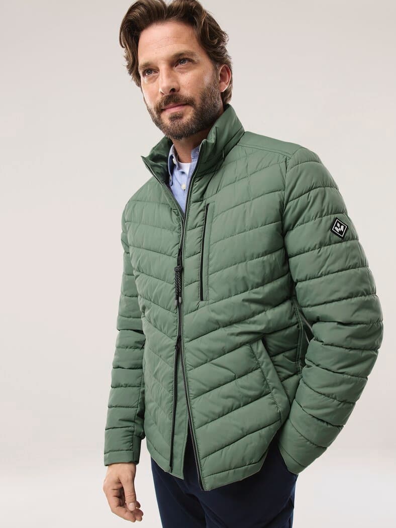 Klima Leichtsteppjacke Lindgrün