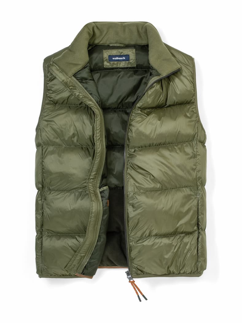 Thermozonen Weste Ultraleicht Oliv