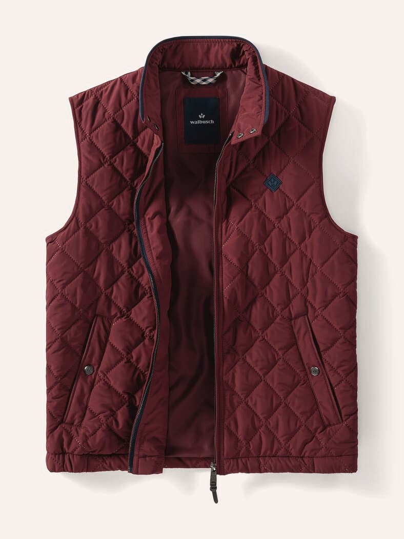 Ultrasonic Leichtsteppweste Bordeaux
