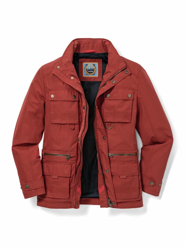 Klepper Aquastop Traveller Jacke2.0 Ziegelrot