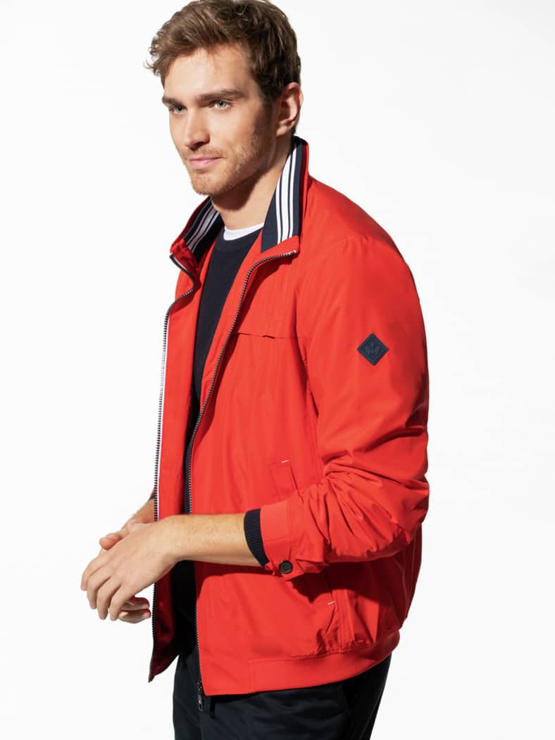 Windjacke Ultraleicht Koralle