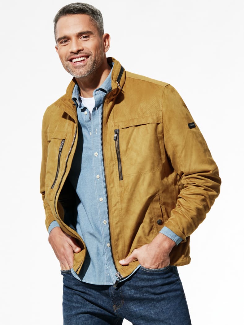 Ultraskin-Übergangsblouson Gelb