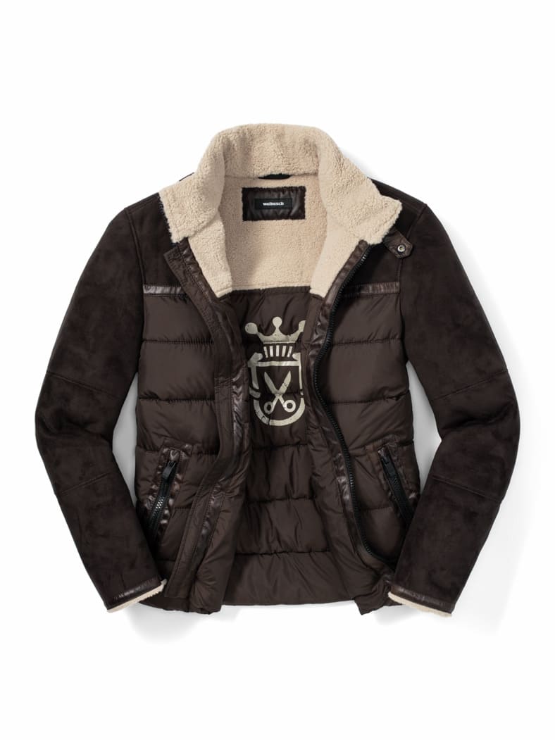 Klima-Freizeitjacke Braun