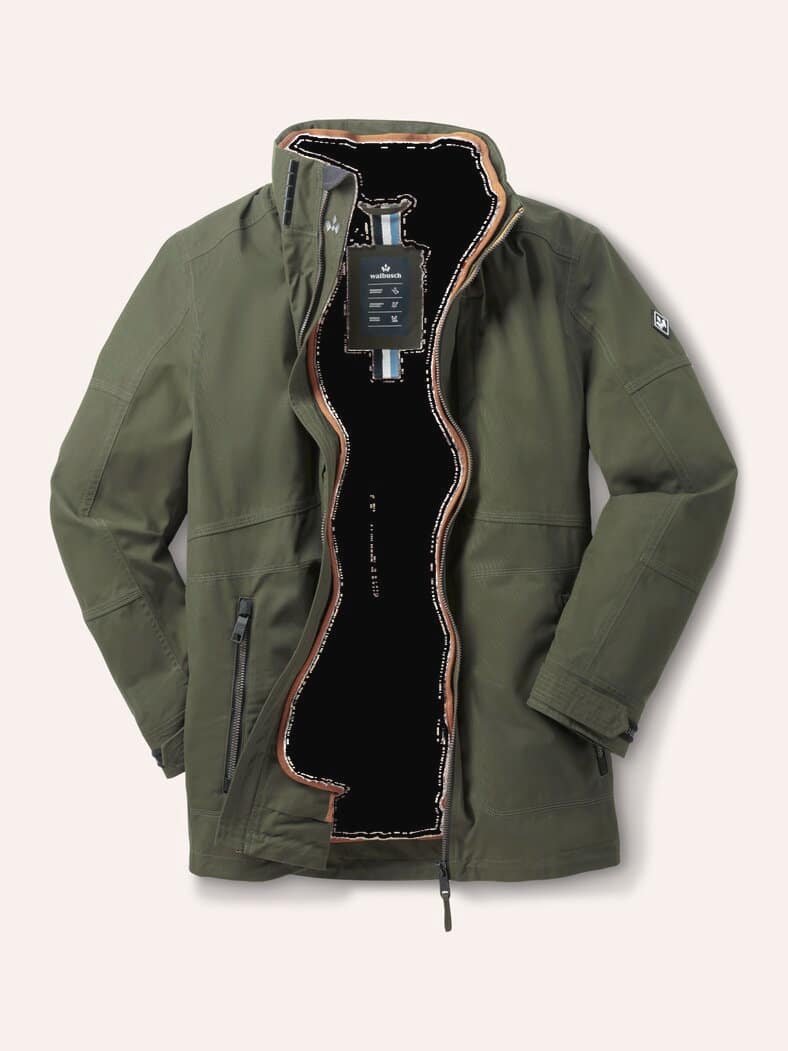 Aquastop Winterjacke Oliv