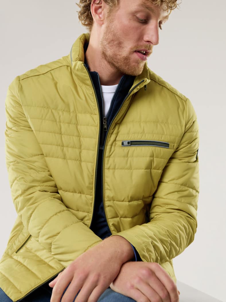 Microfaser Leichtjacke 2.0 Honiggelb