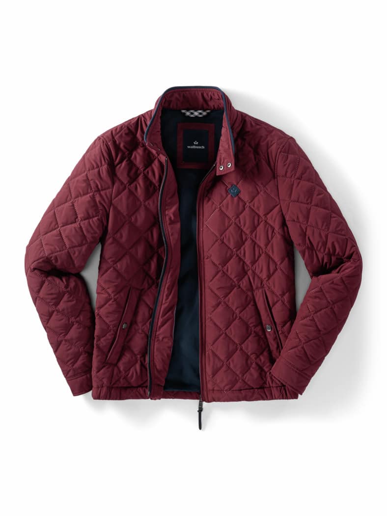 Ultrasonic Leichtsteppjacke Bordeaux