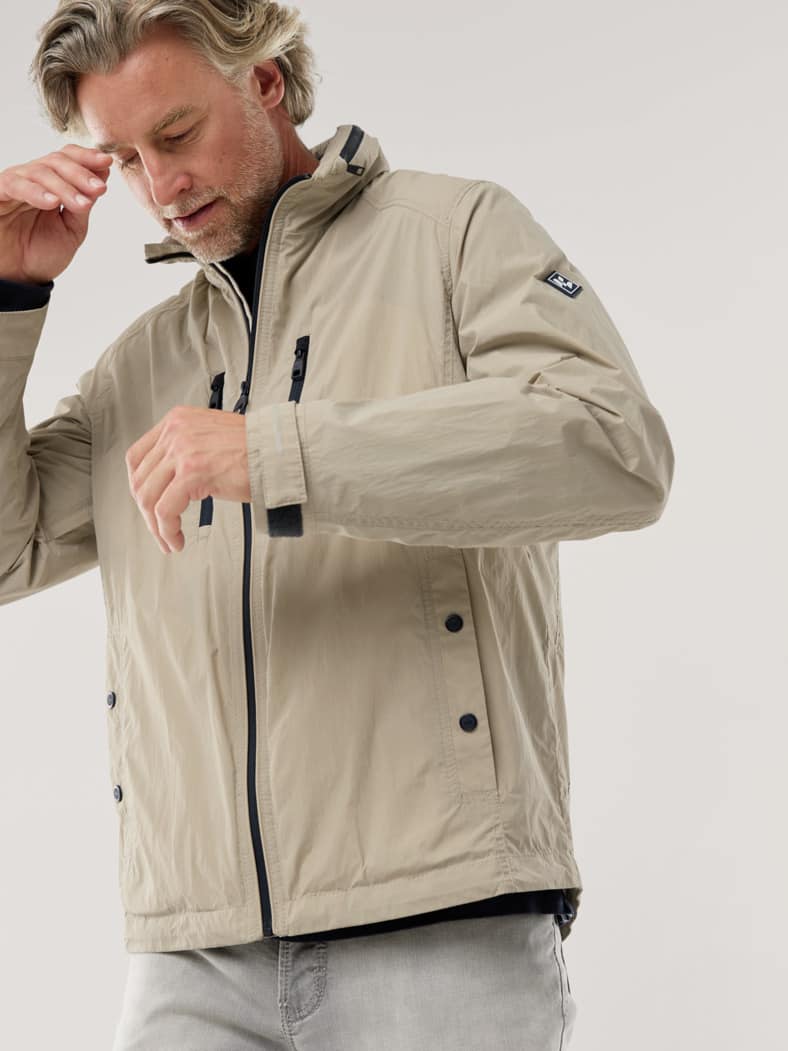 Multifunktionsjacke Sand