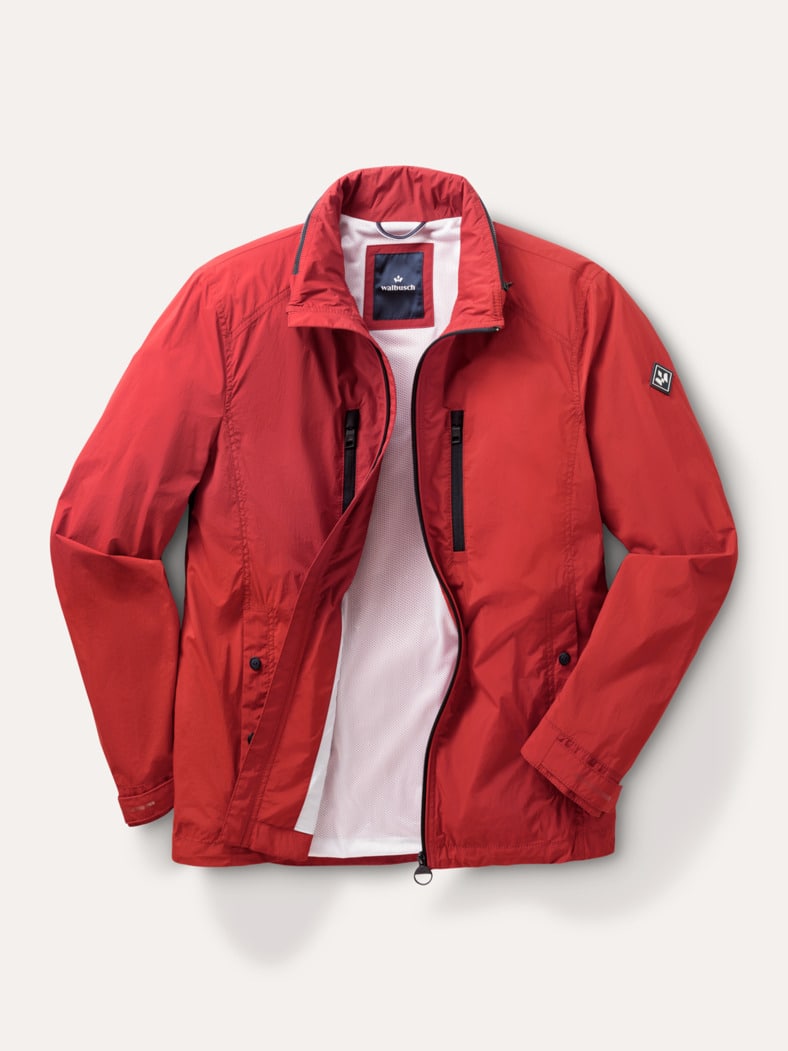 Multifunktionsjacke Feuerrot