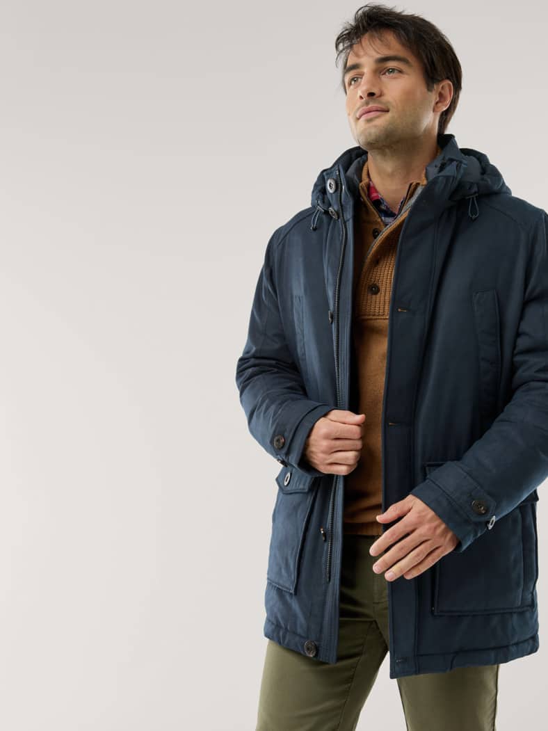 Ultraskin Leichtparka Marine