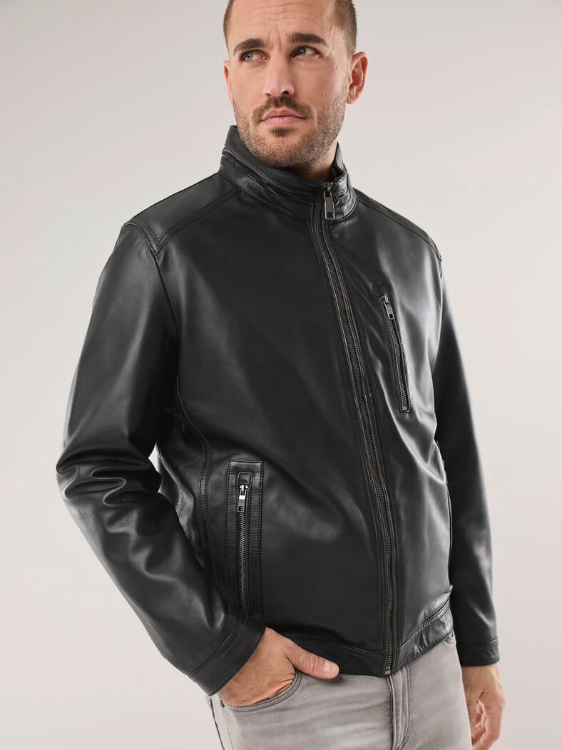 Lederlumber Leicht und Soft Schwarz