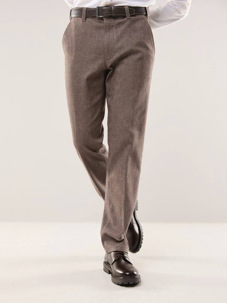 Gürtel-Chino Wool-Look Sand