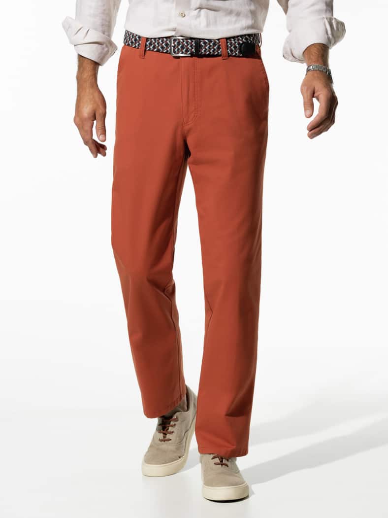 Extraglatt-Stretchbund-Chino Terra